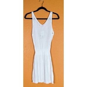 White Knit Women Swim One Piece